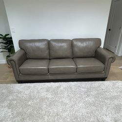 Leather Sofa 