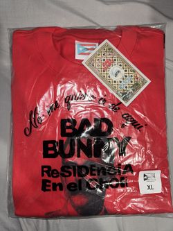 Bad Bunny Residency Virgilio Davila Shirt XL