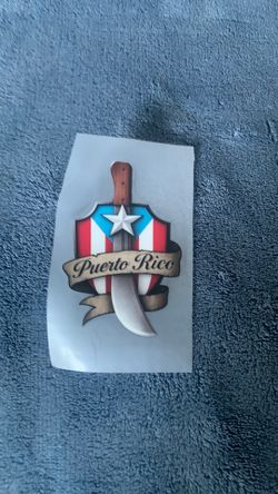 New.  Puerto Rico its T-shirts iron