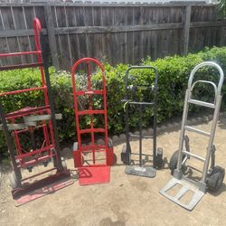 Hand Trucks, Dollies, Carts