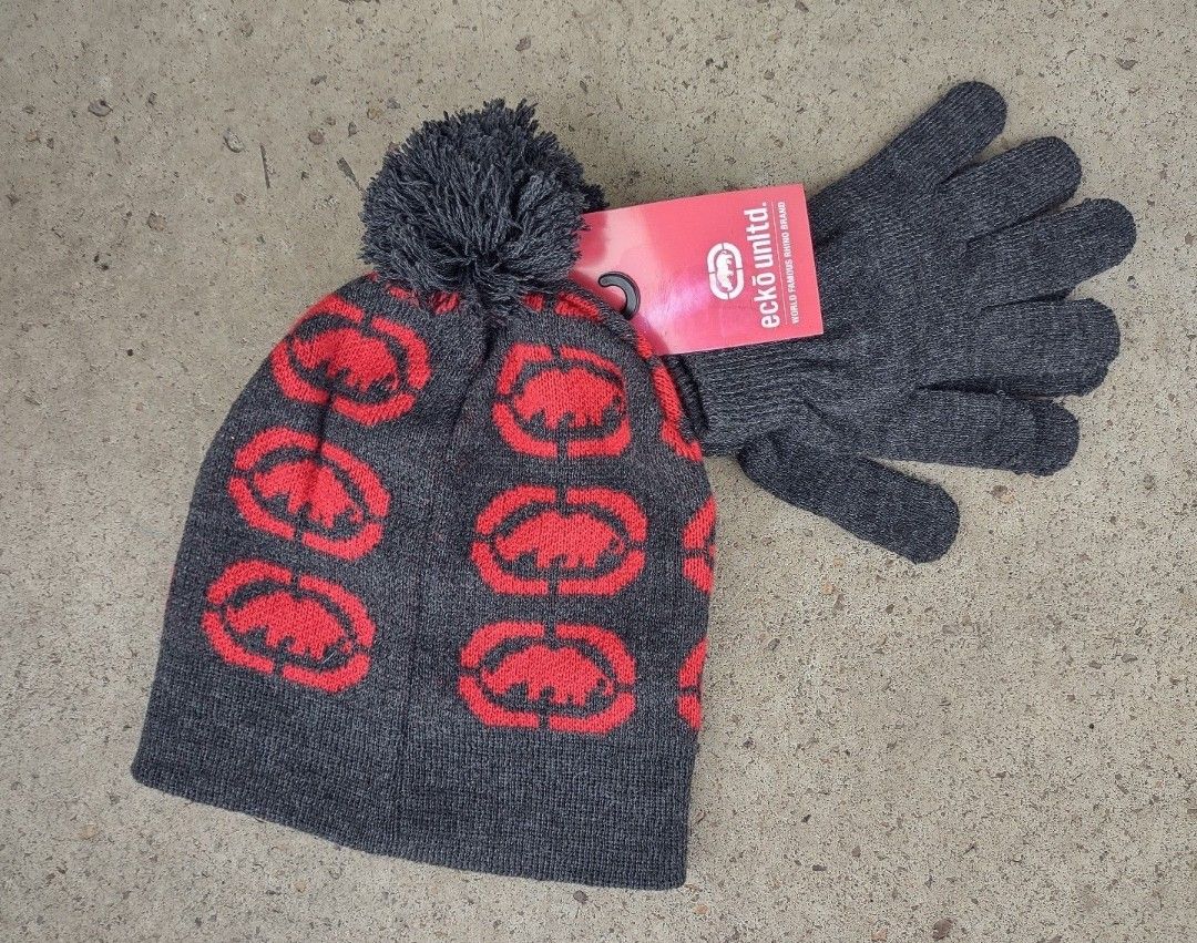 Ecko Unlimited Children's Winter Hat & Gloves Set