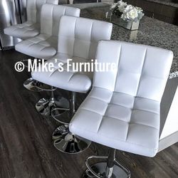  New Adjustable Bar Stools, barstools, barstool, bar stool, Sillas, chair, chairs, cadeiras (5 Colors: Black, White, Gray, Red, brown) 