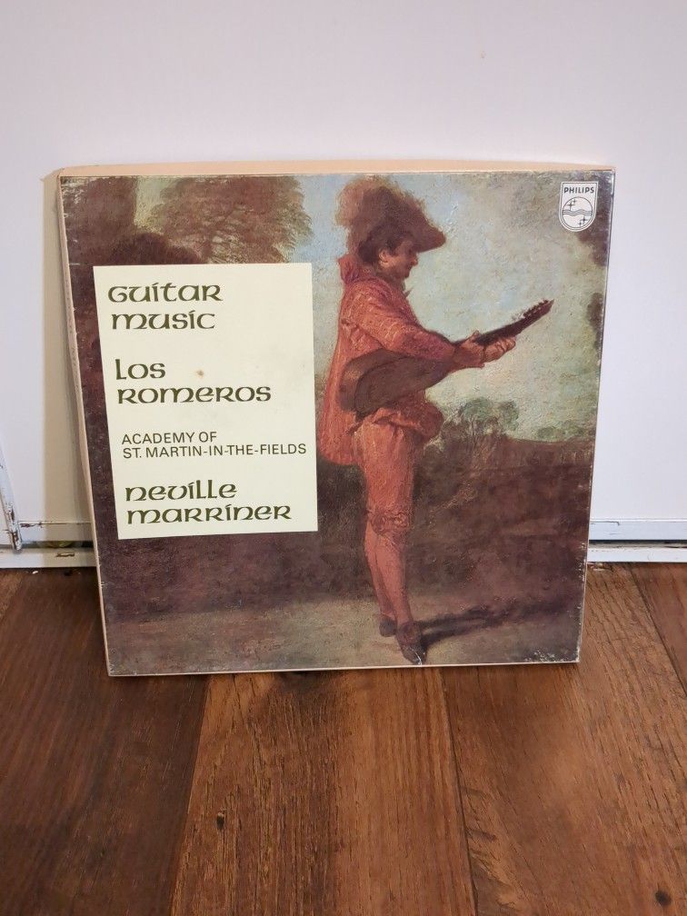 Record: Guitar Music Pos Romero's Academy Of St. Martin In The Fields Neville Marriner