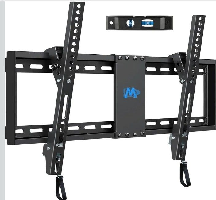 Mounting Dream UL Listed TV Mount for Most 37-75 Inch TV, Universal Tilt TV Wall Mount Fit 16", 18", 24" Stud with Loading Capacity 132lbs, Max Vesa 6