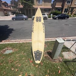 Malcolm campbell shaped bonzer 5 glass on 90s 6’4 shoot me an offer