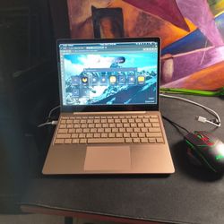 HP Laptop Surface Go 2 Pink Metallic 