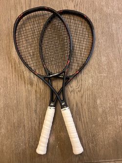 Set of 2 Yonex Vcore Pro 100 tennis racquets