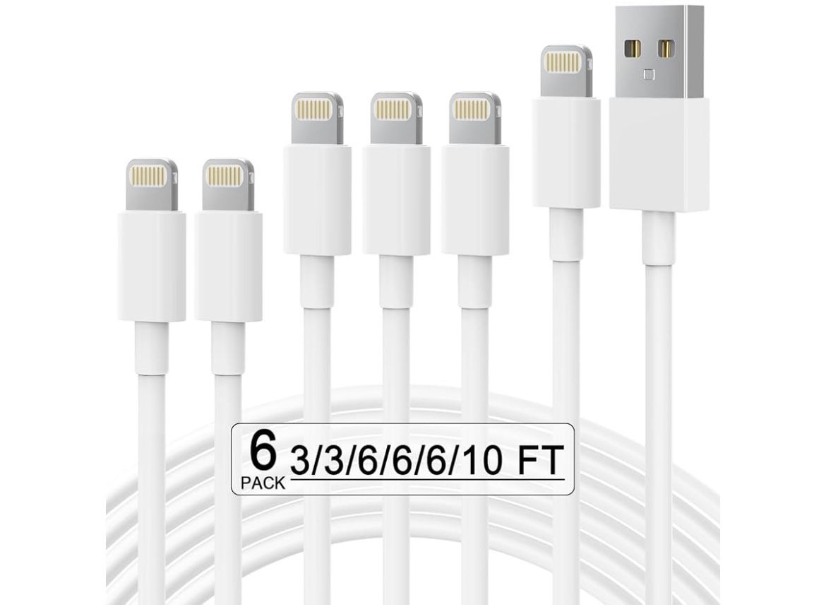 iPhone Charger Cord Compatible for iPhone 14/13 /12/11 Pro MAX/XR/XS/8/7/Plus/6S/SE/iPad More