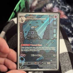 Dusclops pokemon card shrouded fable 