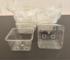 13 New plastic containers