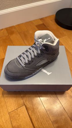 Jordan 5 Retro - Wolf Grey (Size 7 GS)