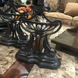 Bronze Swan 🦢 Candelabros. Castilian 