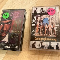 Boyz 2 Men & Bobby Brown Cassette 