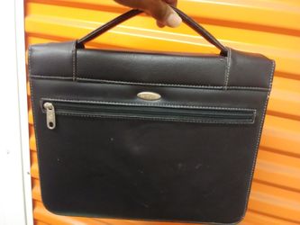 Samsonite leather briefcase