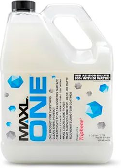 MAXLONE™ Car Spray with Triphene® All Purpose Waterless Detailer 1 Gallon
Quick Spray & Wipe, Clean, Shine, Protect Paint, Glass, Wheels, and Trim Wit