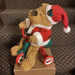 Christmas Riding Bear 