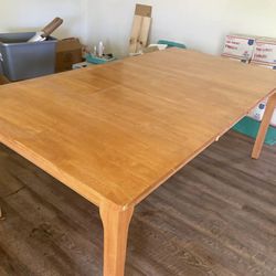 Extendable Wood Dining Table