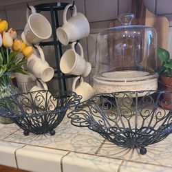 Set of Rod Iron Bowls