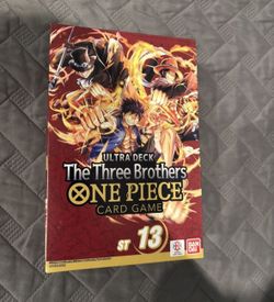 One Piece The Three Brothers Ultra Deck ST-13 New