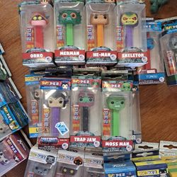 Funko Pop Pez He-man Lot