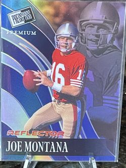 Press Pass Premium Joe Montana Card /20