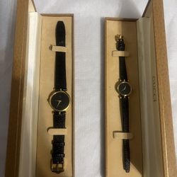 Gucci His & Her Watches