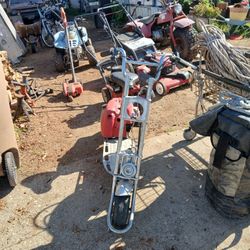 Two stroke scooter