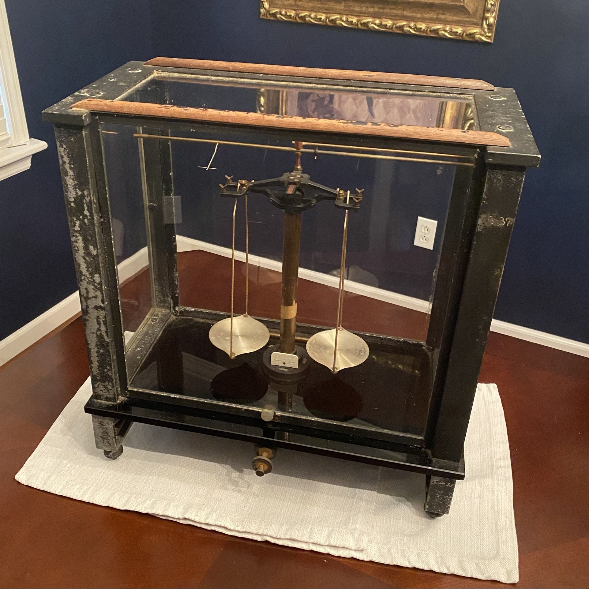 Vintage 1920’s Wm Ainsworth & Sons Analytical Balance Apothecary Assay Scale