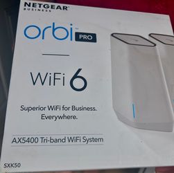 Netgear Orbi Pro WiFi 6 Mesh System SXK50