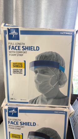 Medline full length face shield