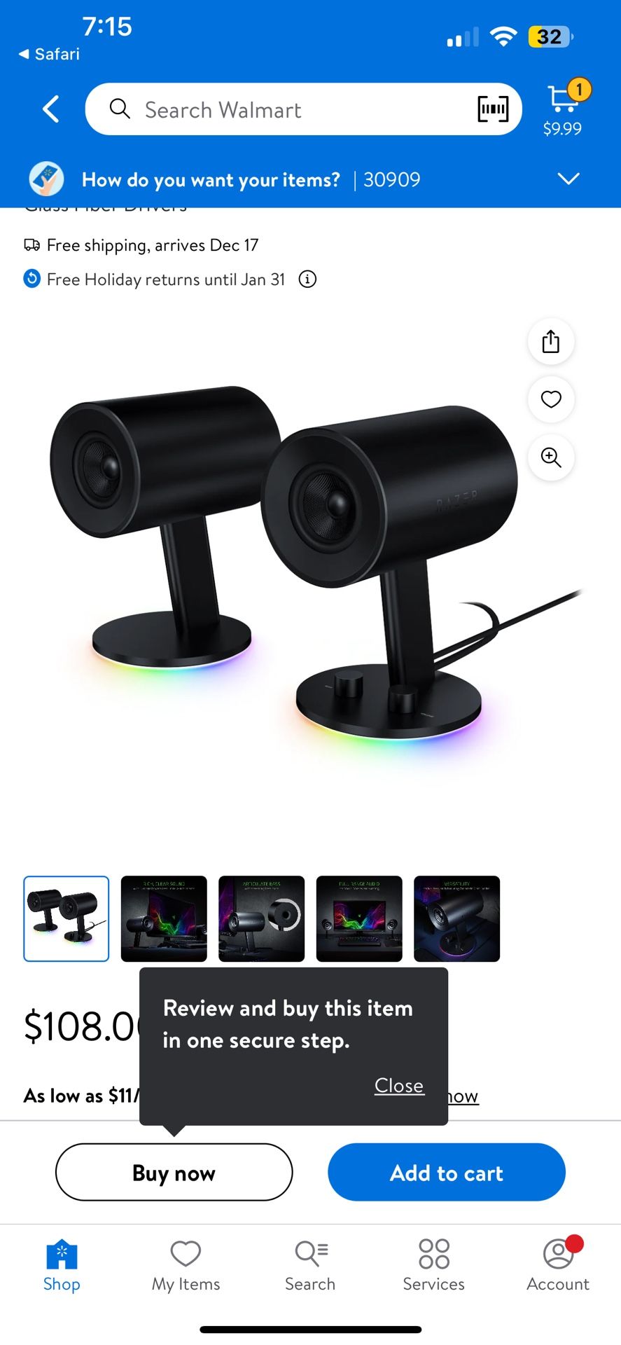 Razor Speakers