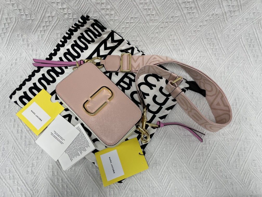 Marc Jacobs The Snapshot Crossbody Bag Rose Multi