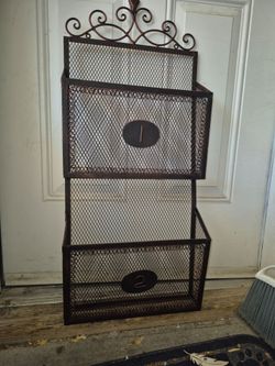 Vintage Metal organizer