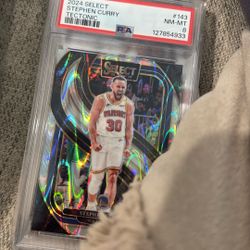 Steph Curry PSA 8