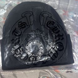 Chrome heart beanies