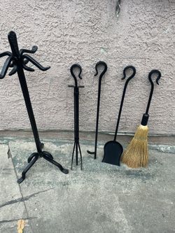 Vintage Fireplace Accessories 