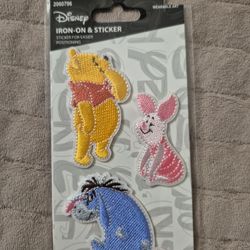 Disney "Winnie The Pooh & Friends" Iron On Patch 