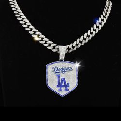 Dodger Necklace With 26 Inch Chain