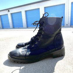 Lace Up Combat Boots - Size 11
