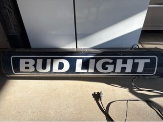 80s budlight hanging sign