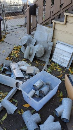 Sheet Metal Ducting All Sizes ,Flashing,flupipes