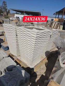 CONCRETE PLANTERS $400 EACH