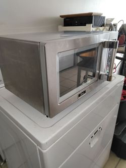 Very nice works excellent commercial flatbed microwave