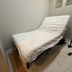 Twin Adjustable Bed Frame + Mattress – Head & Foot Incline