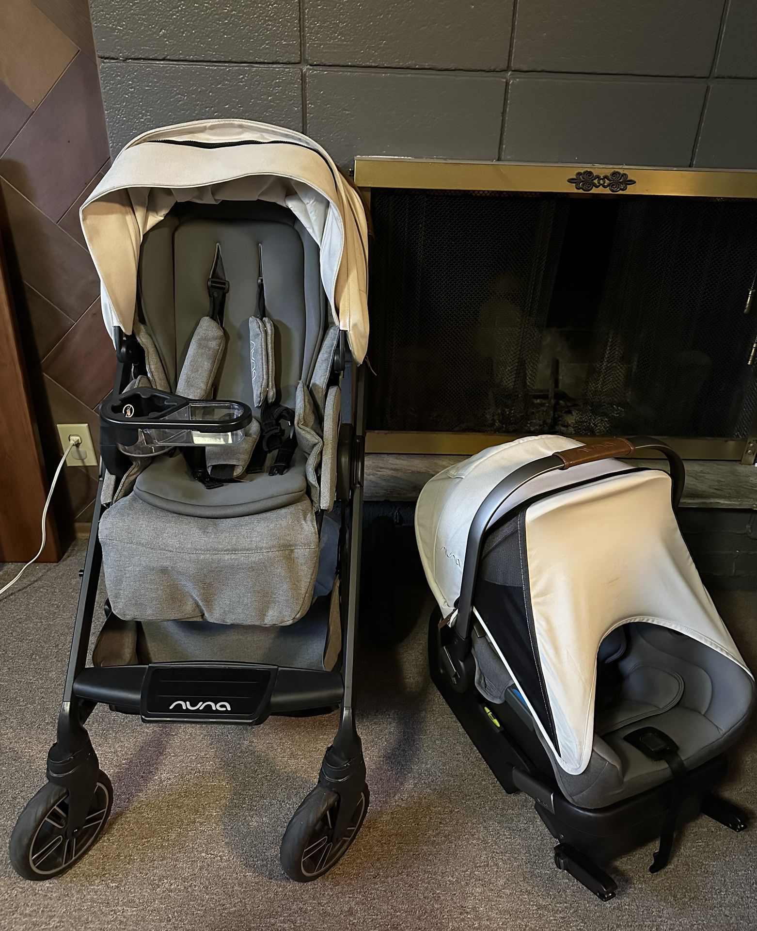Nuna stroller, Car seat, and 2 Base bundle! 