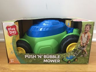 Lawn Mower Bubble Machine, NEW! Porch Pickup or Can Ship!