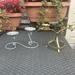  Vintage Candle Holders 