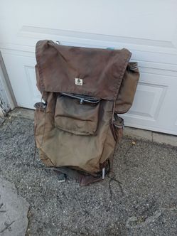 Vintage backpack