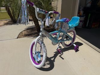 Disney Frozen 16" Kids Bike with Training Wheels