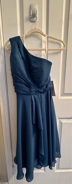 Dress- size 10 One Shoulder/ pleaded